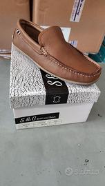 STOCK mocassini uomo in pelle