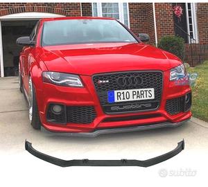 SPOILER LABBRO ANTERIORE AUDI A4 B8 LOOK RS4 11-15