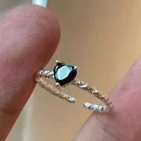 Anello da donna in lega di metallo con pietra