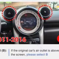 Display infotaiment mini r60 countryman