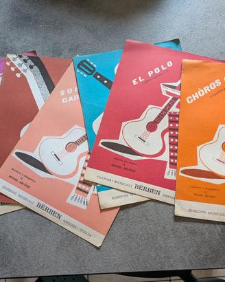 Spartiti Vintage per chitarra classica 