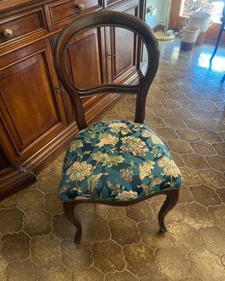 6 sedie in stile classico