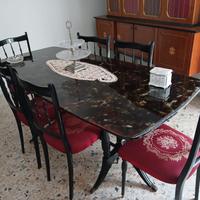 Tavolo da Salone con 6 Sedie
