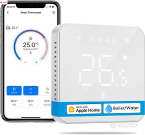 Meross Termostato WiFi, Termostato Smart per Calda