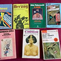 7 libri Moravia Bacchelli Marotta Boll Bellow Pala