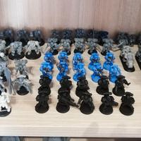 miniature Space Marines + Codex