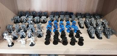 miniature Space Marines + Codex