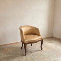 Poltroncina a pozzetto vintage stile Barocchetto
