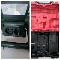 valigetta avvitatore faro lampada lavoro Parkside 