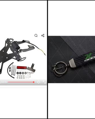 kawasaki z900 portatarga portachiavi