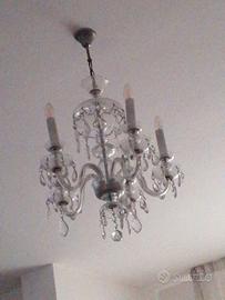 Lampadario cristallo