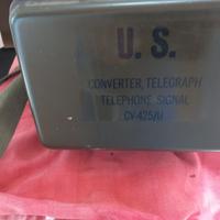 porta telefono militare vintage 