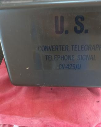 porta telefono militare vintage 