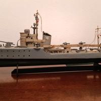 Modellino Cacciatorpediniere Lupo ( 1940-1943