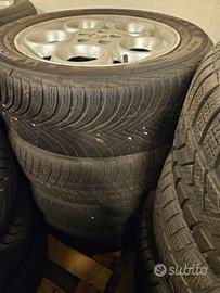Set Cerchi lega Alfaromeo Gomme invernali Michelin