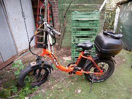 bici eletrica pieghevole