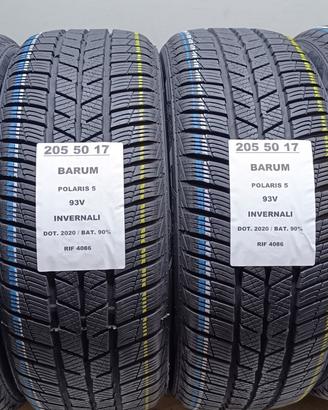 4 GOMME 205 50 17 BARUM INV RIF4086