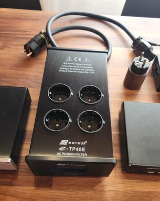 Ciabatta filtrata + filtro aggiuntivo 