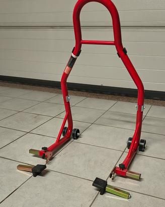 carrello alzamoto per ruota anteriore e 