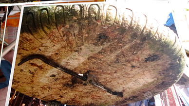 Antica fonte battesimale pietra Veneziana del 600