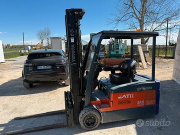 Muletto Toyota elettrico portata 20 q