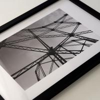 Stampa fotografica architettura in bianco e nero