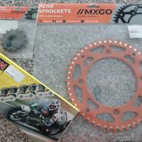 KTM sx 85 kit corona catena minicross nuovo 2018
