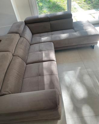 Divano angolare grigio - DIVANI E DIVANI