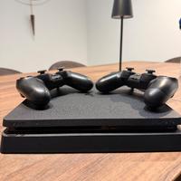 Ps4 4 slim 500gb + 2 controller + 11 giochi