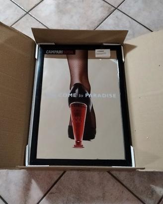 Campari quadro specchio 
