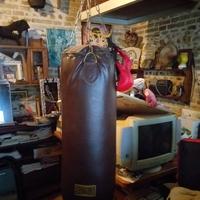 Sacco boxe in pelle