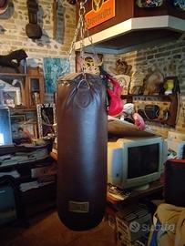 Sacco boxe in pelle