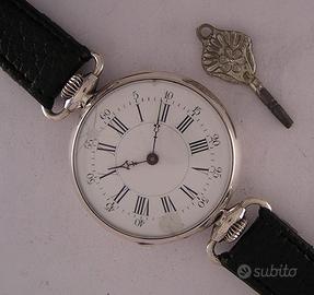 Orologio Francese F. Brouste del 1870 in argento