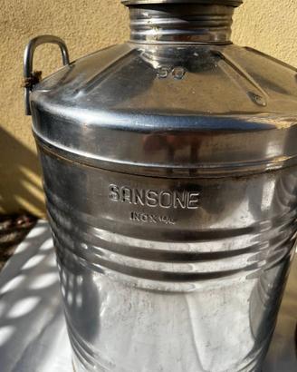 Fusti inox alimentari Sansone / Super Inox