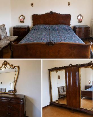 CAMERA DA LETTO CLASSICA DI PREGIO IN RADICA – COM