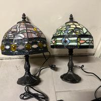 Abasciur in vetro tiffani