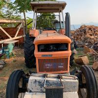 Fiat 1000 con trincia forestale di 2,2 metri