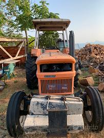 Fiat 1000 con trincia forestale di 2,2 metri