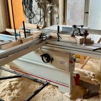 Sega squadratrice circolare + aspiratori