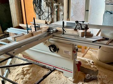 Sega squadratrice circolare + aspiratori