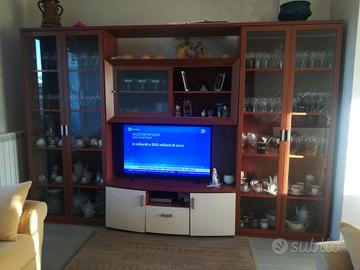 parete attrezzata /Libreria con mobile 