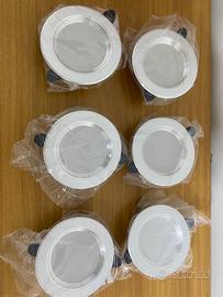 SEI FARETTI DA INCASSO DIMMERABILI