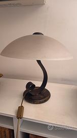 lampada da tavolo vintage in stile Art Déco