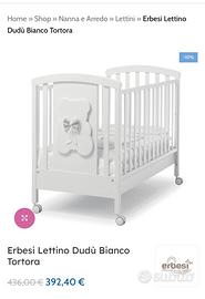 Lettino erbesi + Materasso