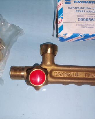 IMPUGNATURA CANNELLO FROVER in OTTONE 