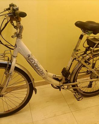 Bicicletta a pedalata assistita .