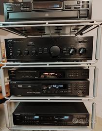 IMPIANTO HIFI VINTAGE ANNI 80/90 