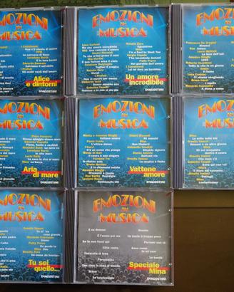 32 CD Emozioni in musica  italiane + 3CD