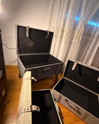 Baule contenitore camera da letto