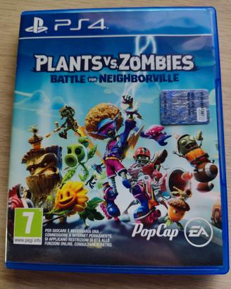 Plants vs zombies PS4